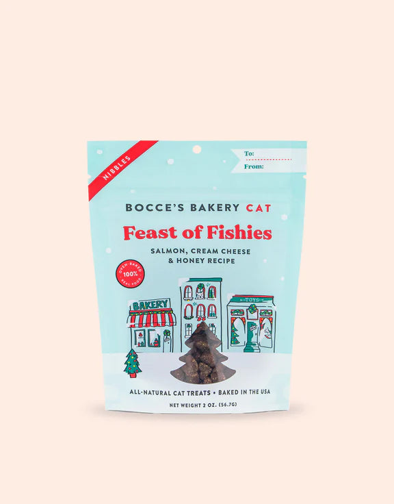 Bocce's Bakery Cat Feast of Fishies Soft & Chewy Treats