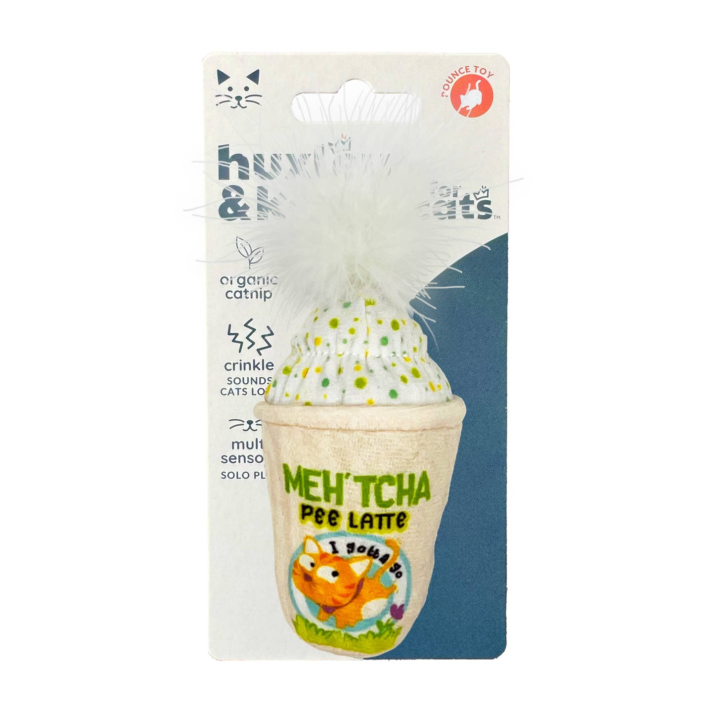 Meh'Tcha Pee Latte Cat Toy