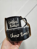 Coffee time chow time set