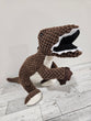 Brown Dinosaur stuffed toy