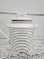 Ceramic Dog treat jar