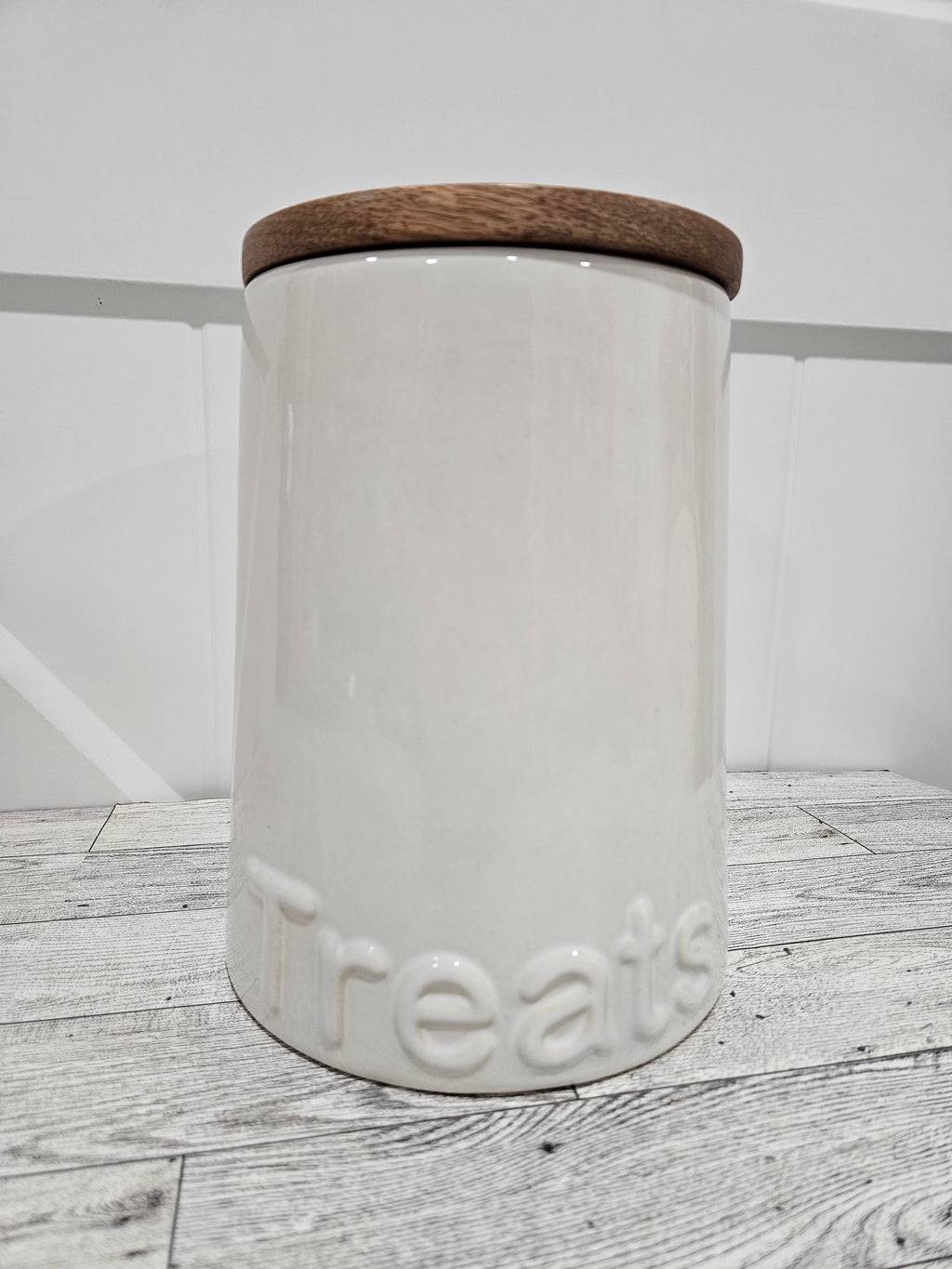 Ceramic Dog treat jar