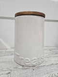 Ceramic Dog treat jar