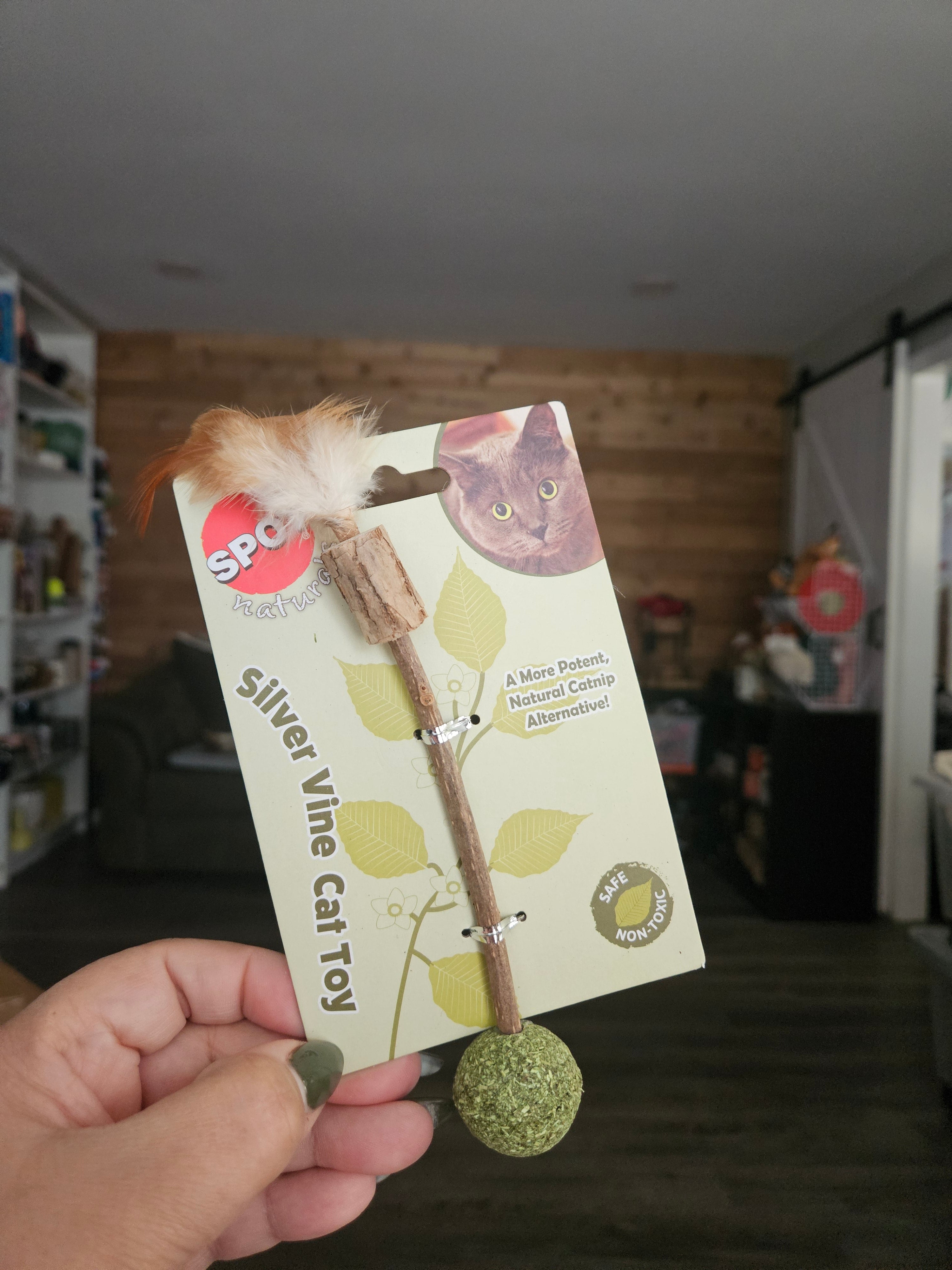 Silver Vine Cat Toy