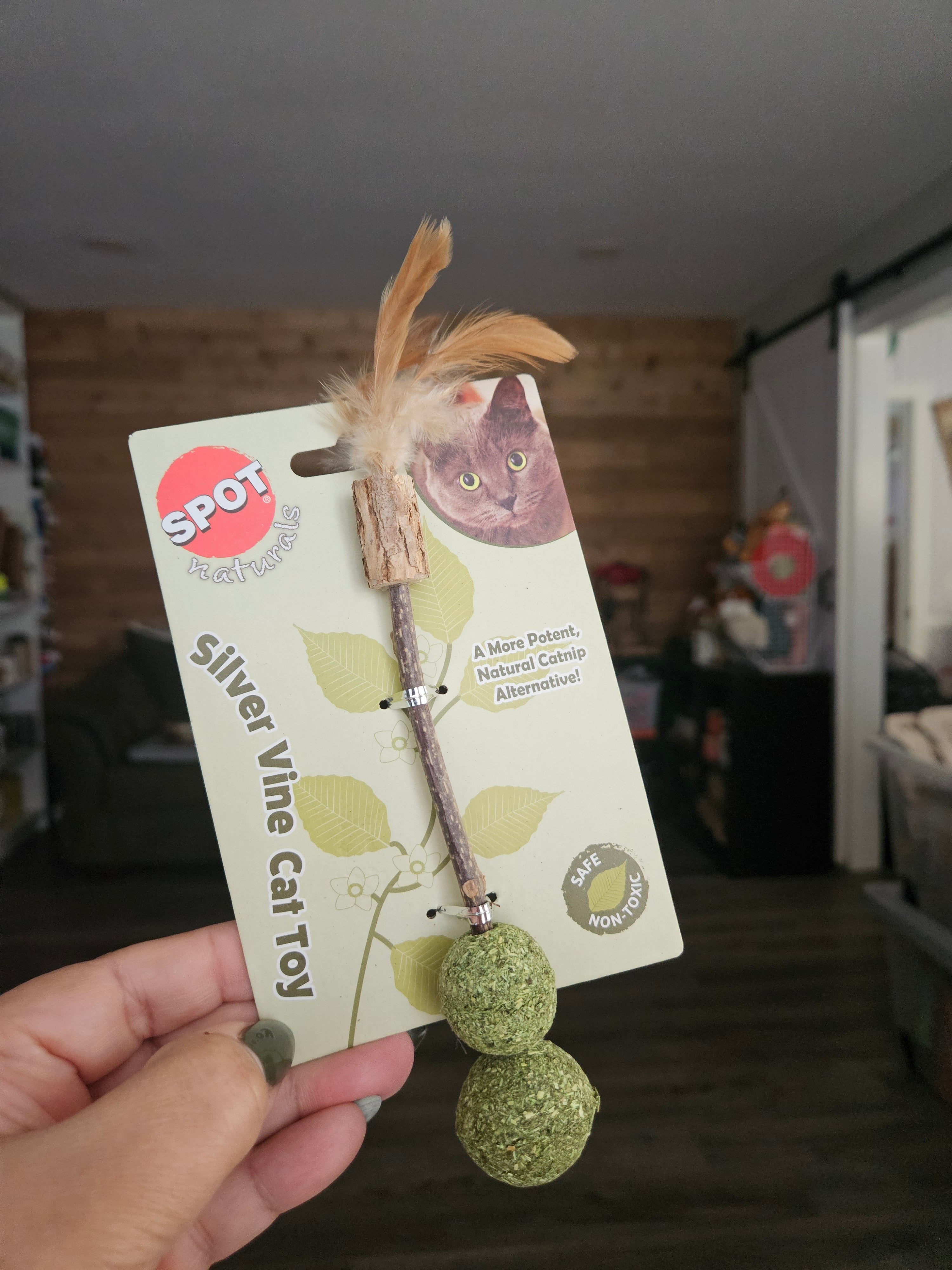 Silver Vine Cat Toy