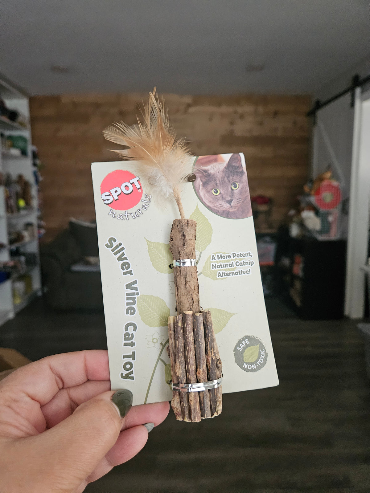 Silver Vine Cat Toy