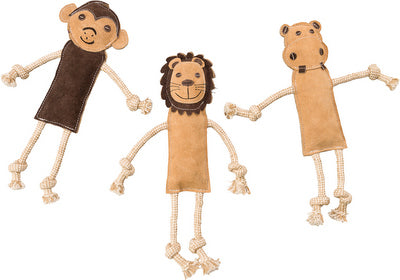 Dura Fused Leather Dog Toys