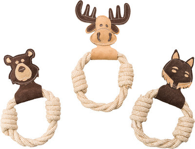 Dura Fused Leather Dog Toys