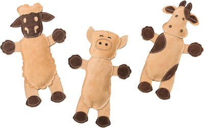 Dura Fused Leather Dog Toys