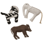 Dura Fused Leather Dog Toys
