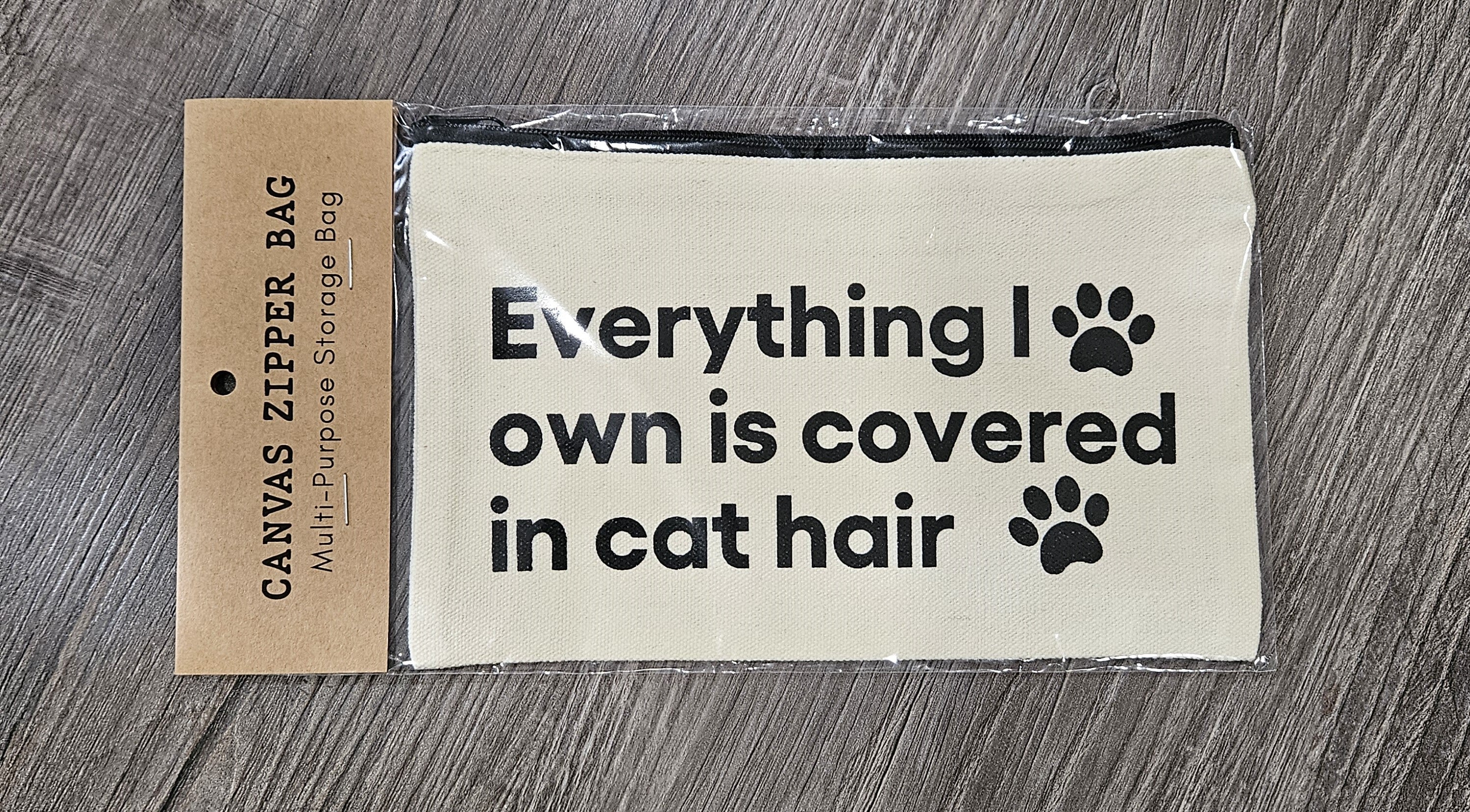 Canvas Zipper Pouch