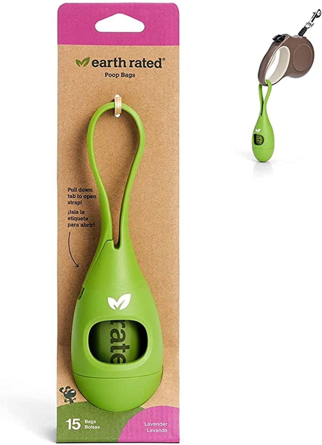 Earth rated Dog poop bag holder