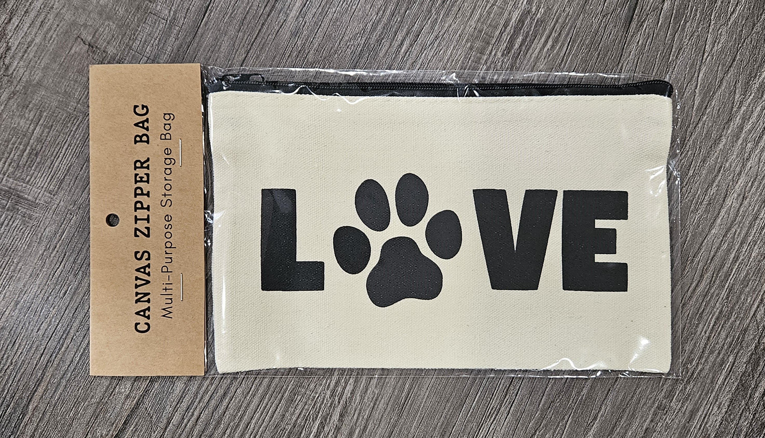 Canvas Zipper Pouch