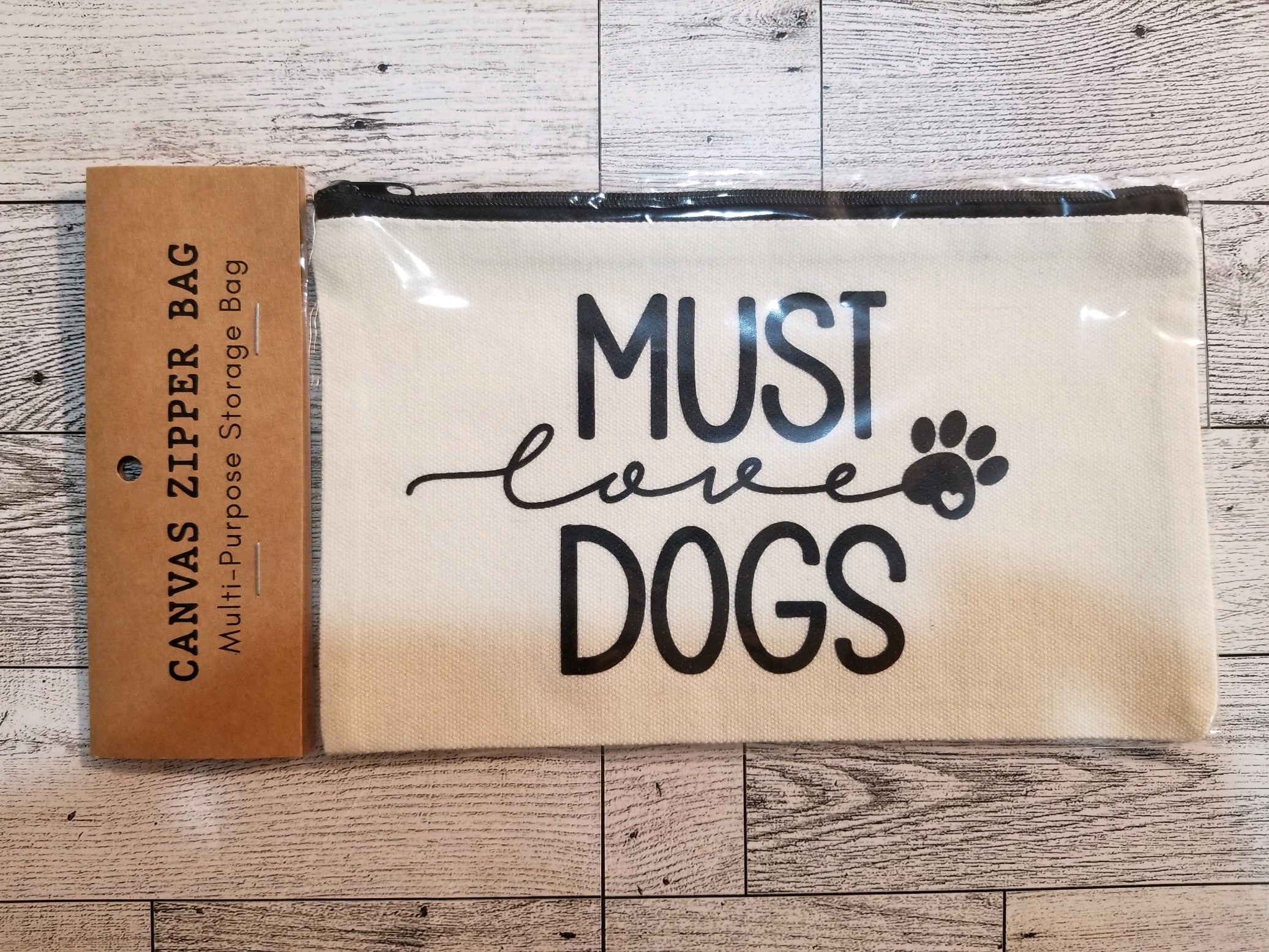 Canvas Zipper Pouch