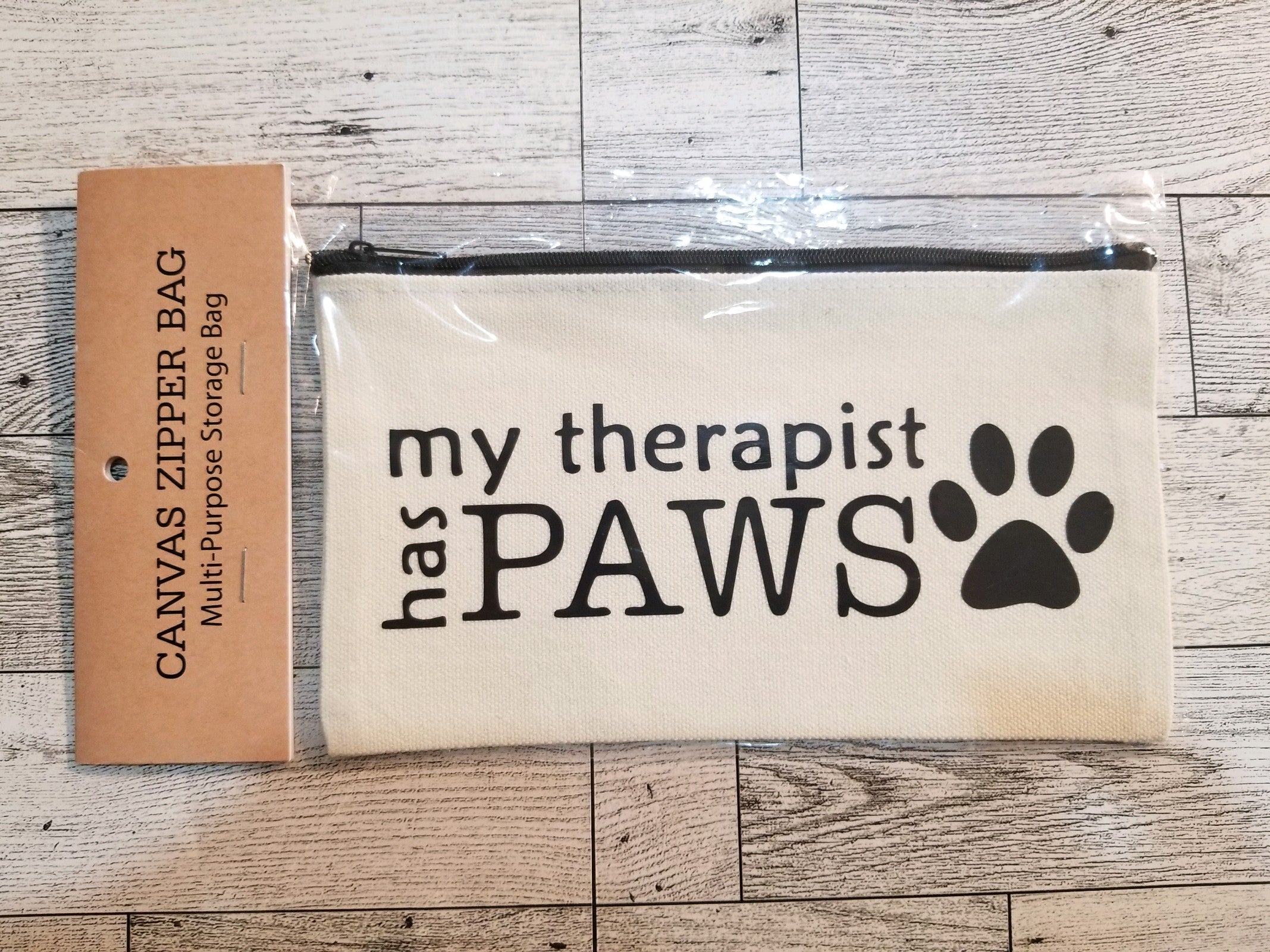 Canvas Zipper Pouch