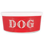 Ceramic Dog Bowl