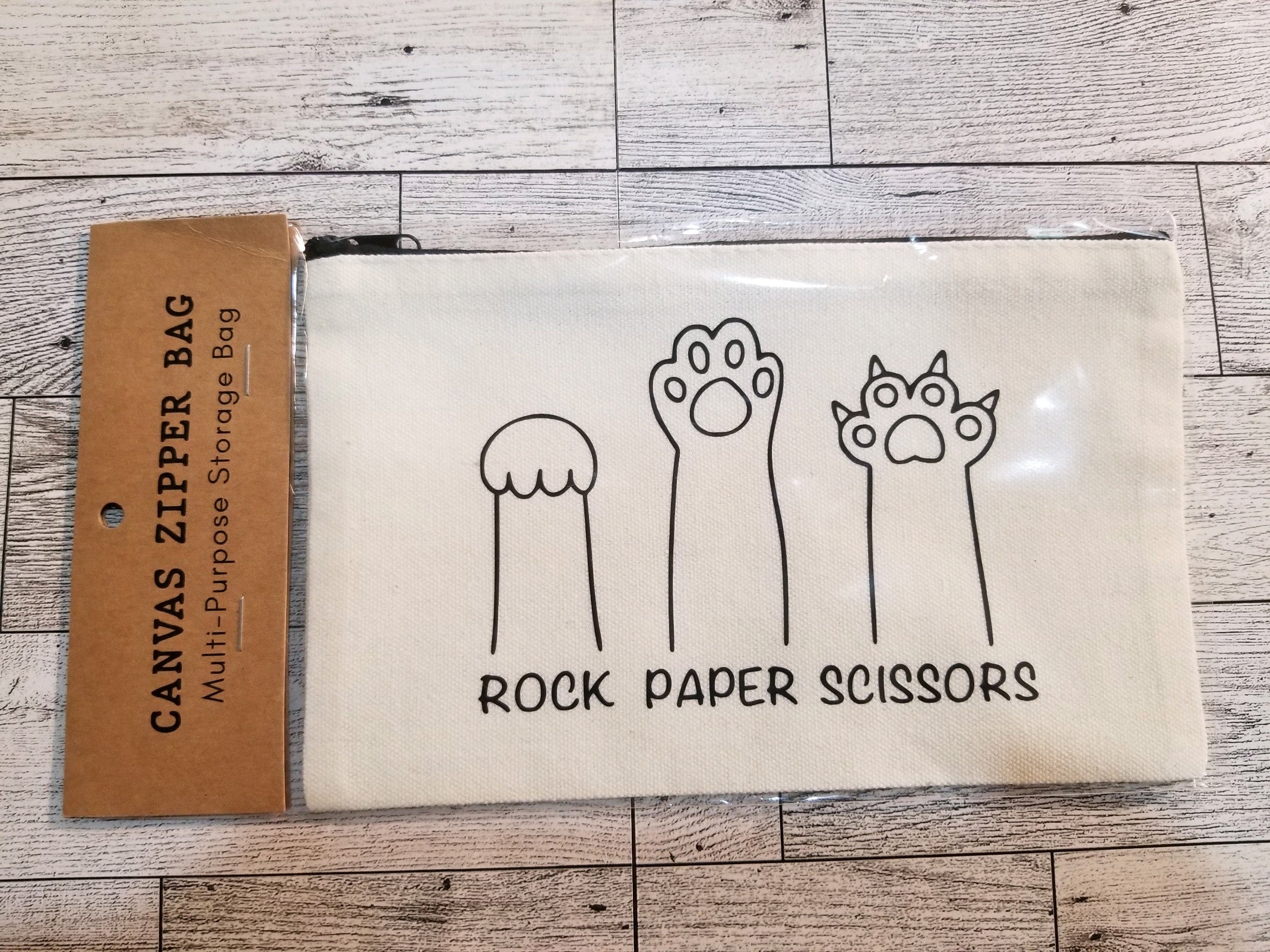 Canvas Zipper Pouch