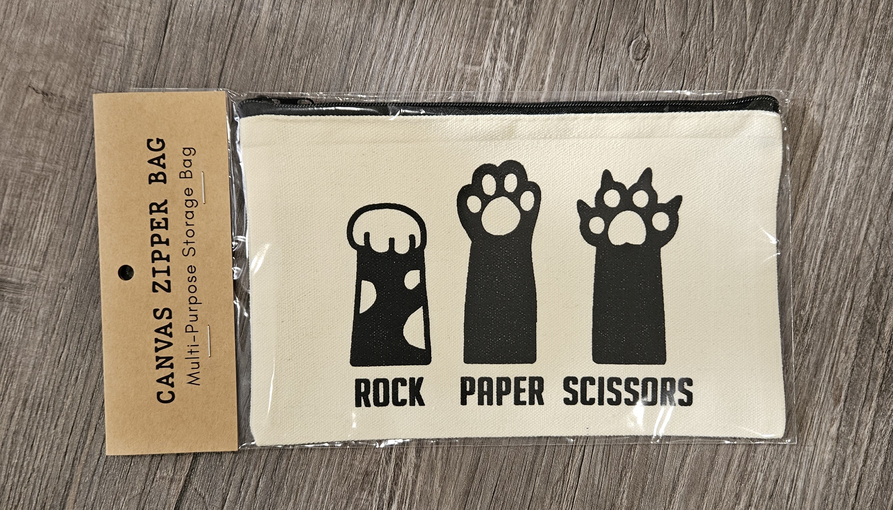 Canvas Zipper Pouch