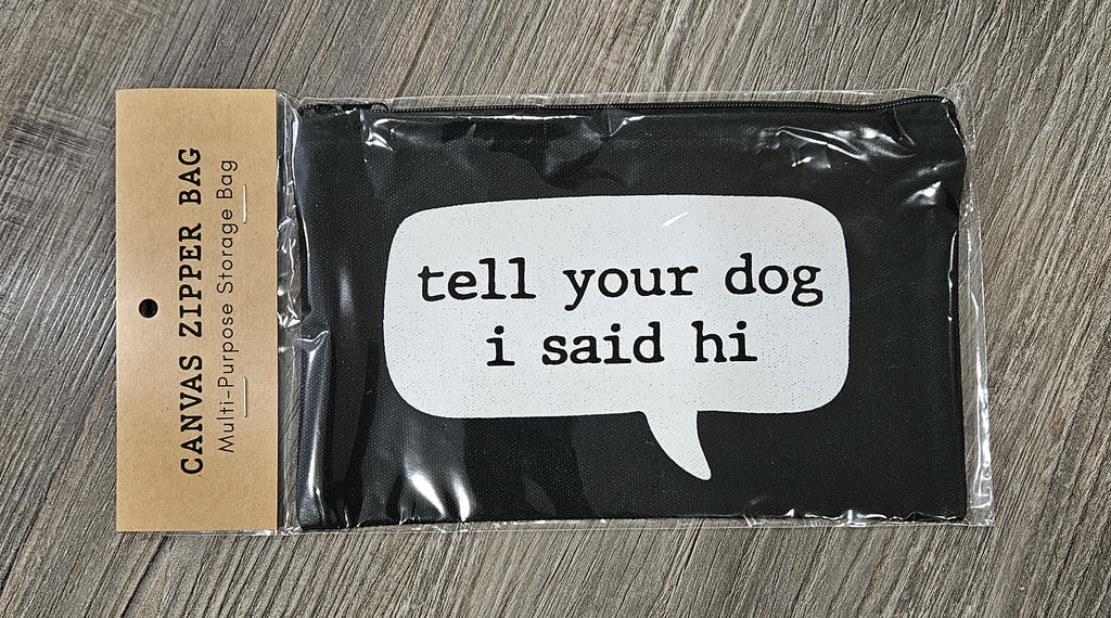 Canvas Zipper Pouch