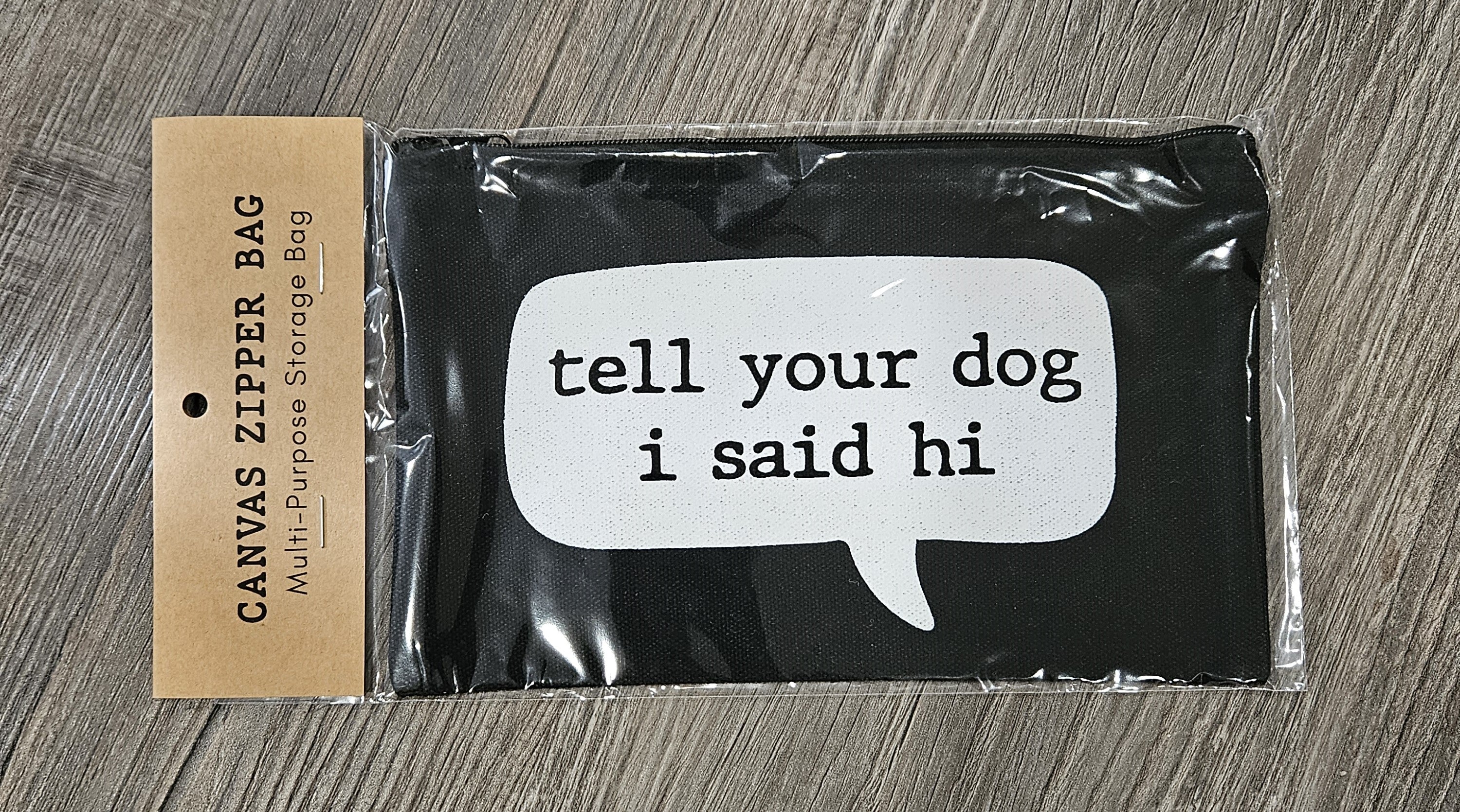 Canvas Zipper Pouch