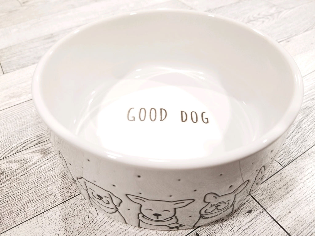 Ceramic Dog Bowl