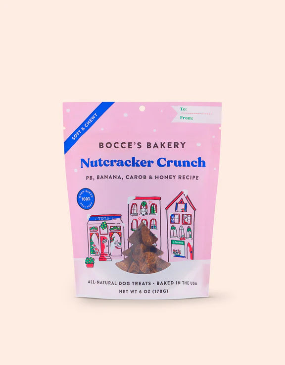 Bocce's Bakery Nutcracker Crunch Soft & Chewy Treats