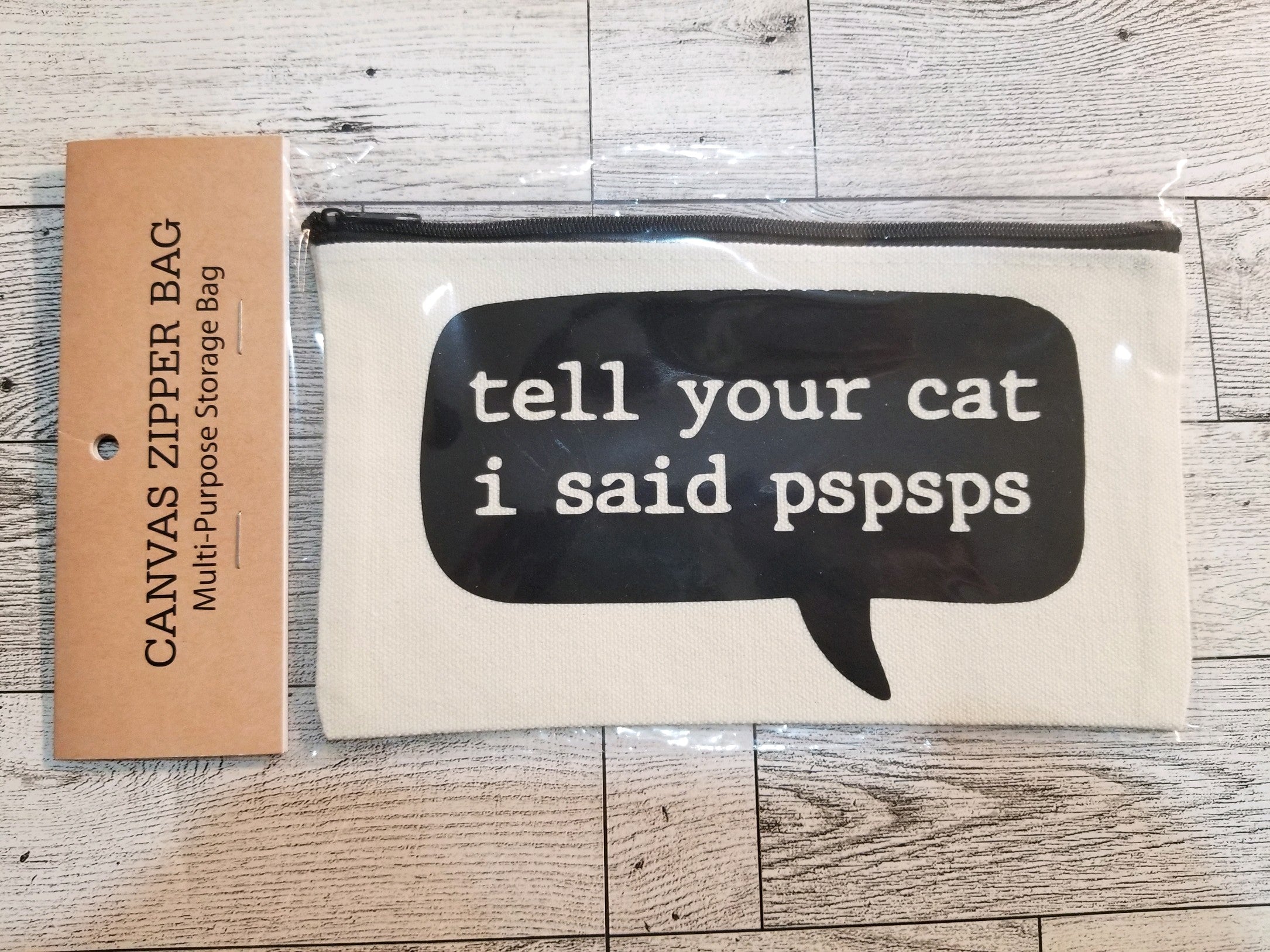 Canvas Zipper Pouch